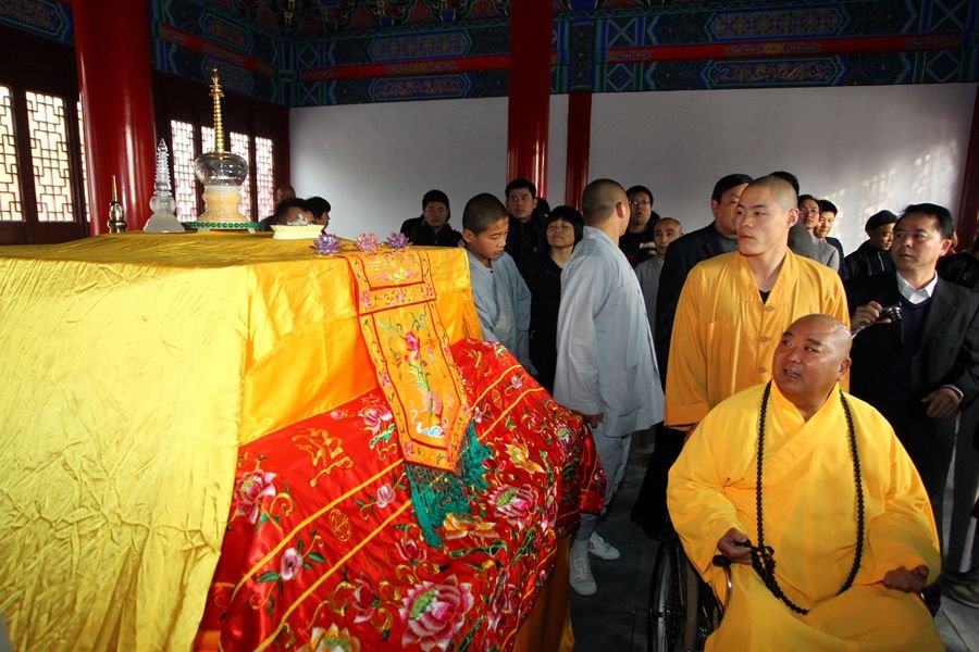 史料记载,嵩山大法王寺隋仁寿二年(公元603年)获赐佛骨舍利.