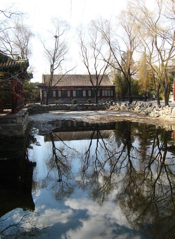 春到万春园 阳春三月,春满万春园.
