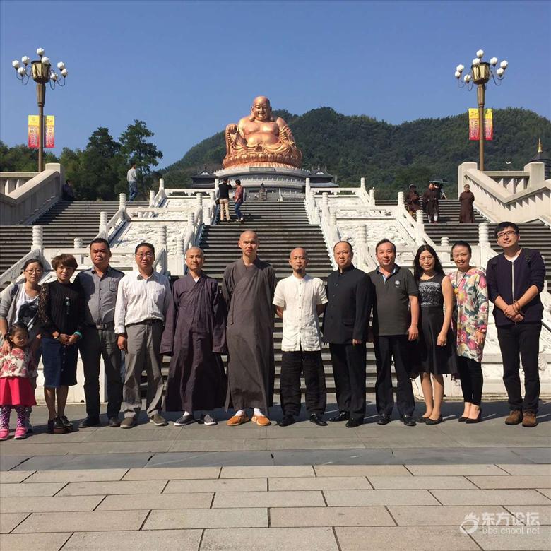 月11日天下武林一家亲之与少林释延保法师之缘【东论旅游-最宁波