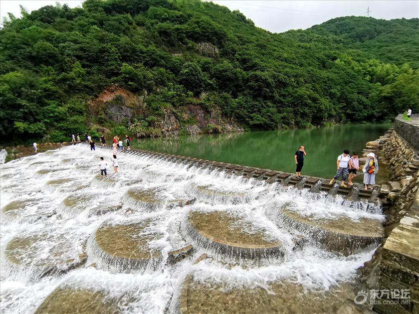 北仑新路村新网红地鱼鳞坝