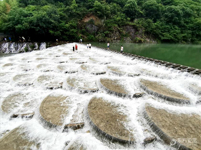 北仑新路村新网红地鱼鳞坝