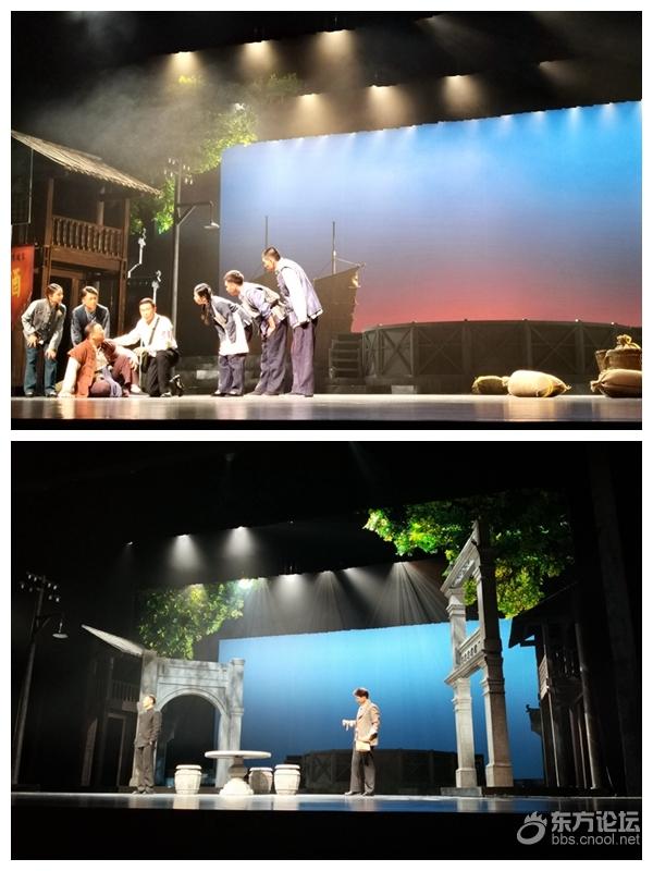 话剧甬江怒潮在天然舞台演出复制