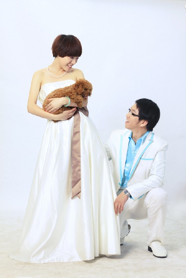 带着妮妮一起拍婚纱! [复制]