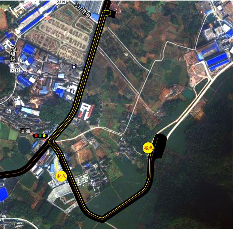 横溪科目三考场路线图 [复制]