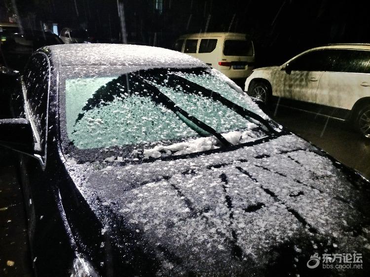 2018宁波第一场雪!