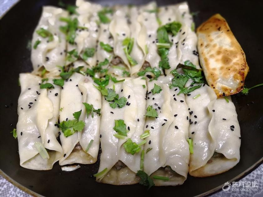自制牛肉锅贴,满满香味,好吃到爆!