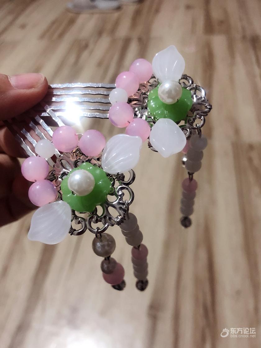 亲手做的发簪,配穿汉服的小姐妹,美吗?