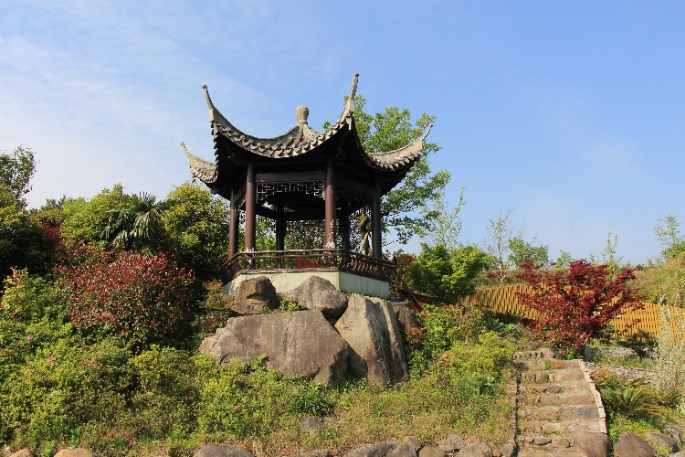 白鹿狮峰观景台图片