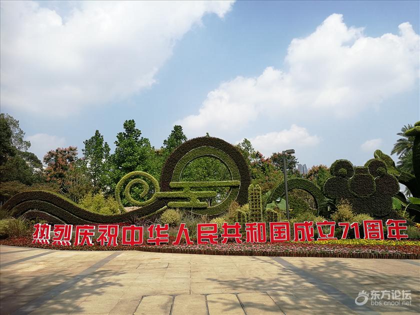 国庆71周年,宁波城区充满了喜庆,好热闹~