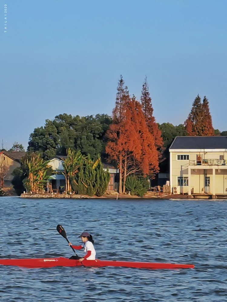 寒潮遮挡不住湾头那一片五彩的热情