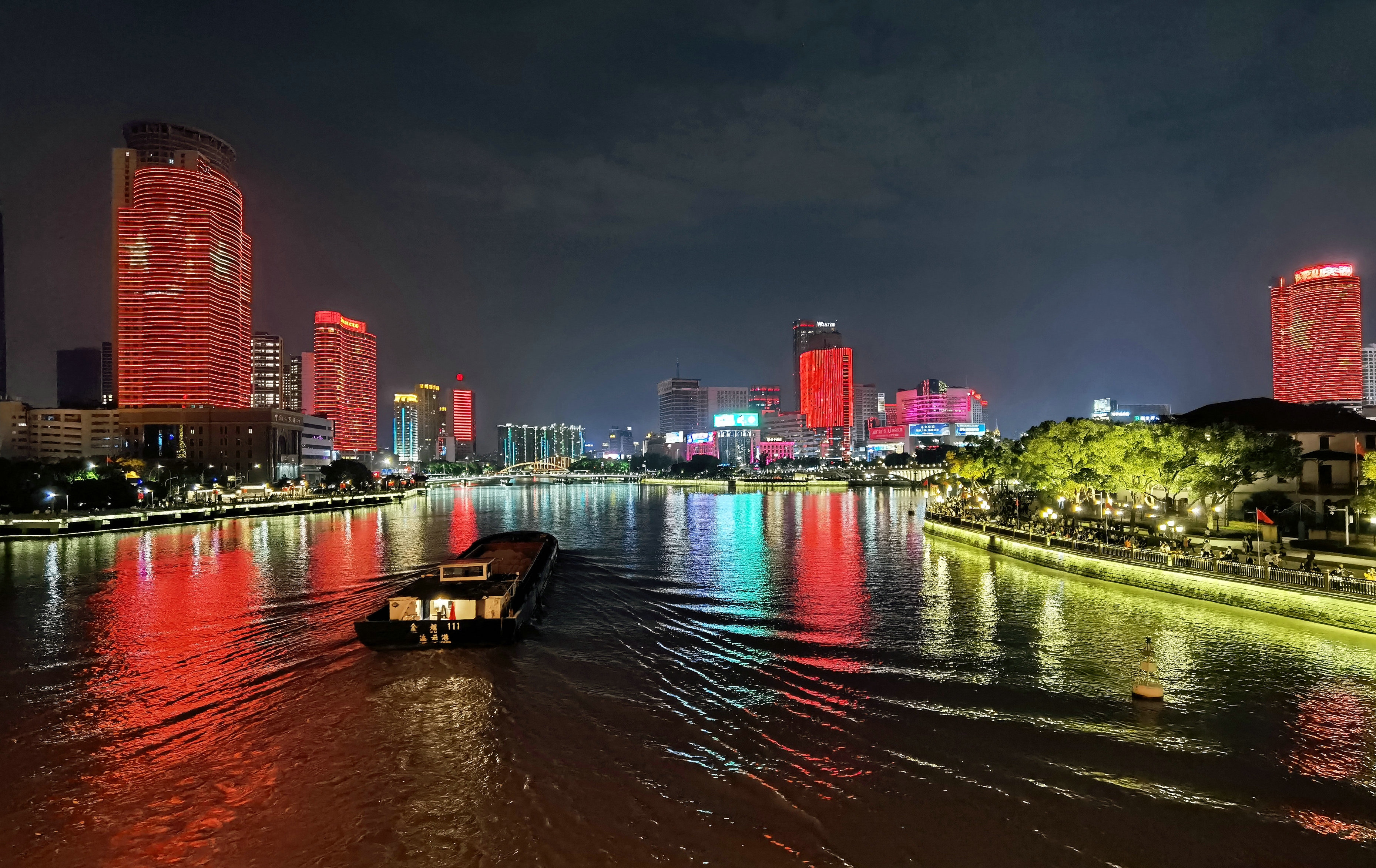 宁波奉化夜景图片