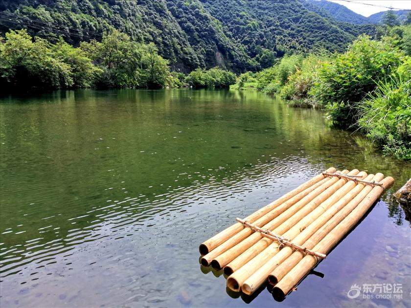 去章水镇下严村杏林湾寻觅清凉地