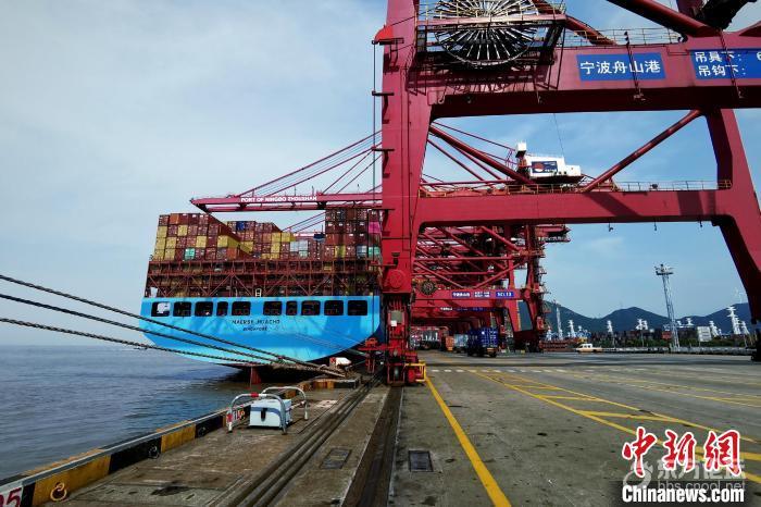 浙江宁波前五月进出口额超5000亿元 欧盟美国东盟贸易占前三