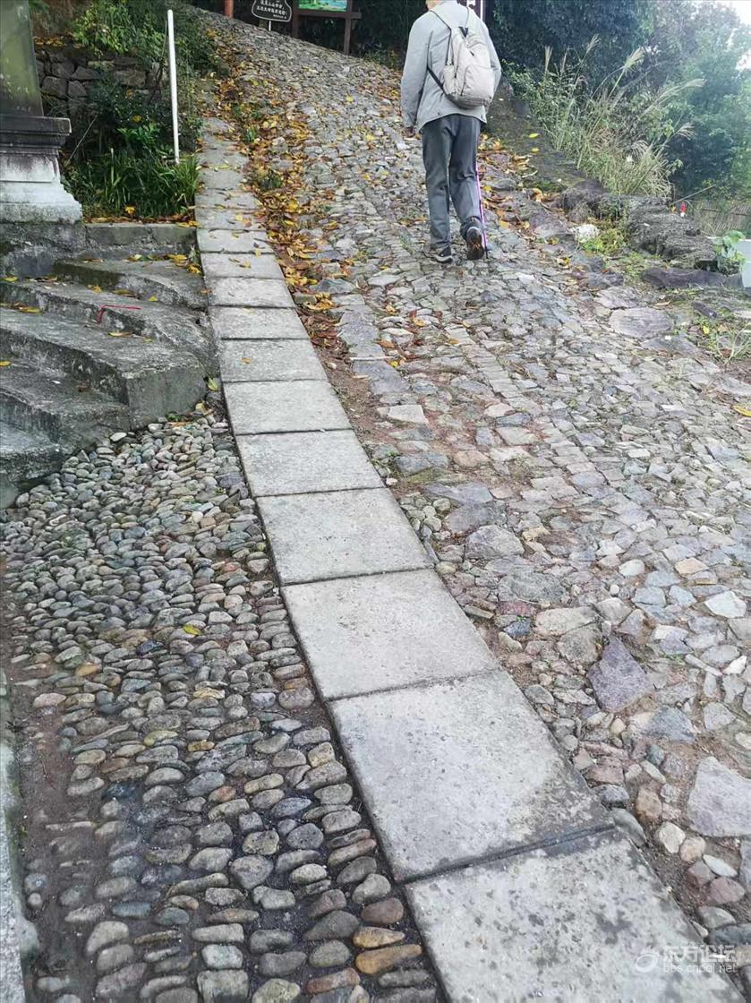 偶遇宁波登山界的老前辈。91岁了每周还是登山三次